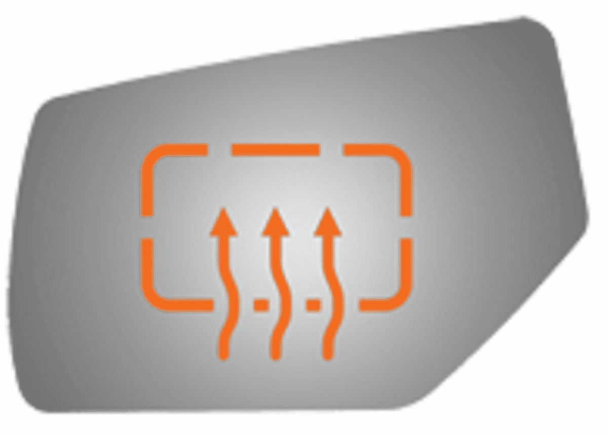 2017,2018,2019,2020 Chevrolet Suburban Driver Left Side Mirror Glass