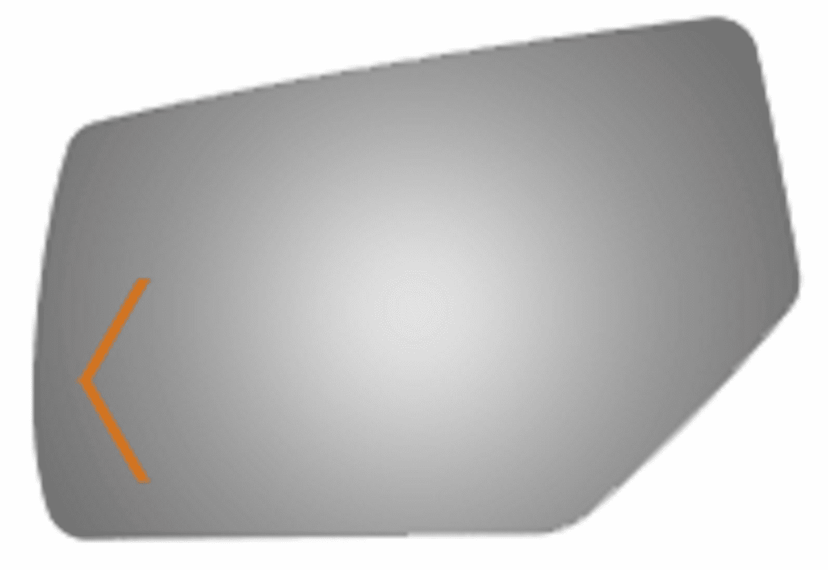 2017,2018,2019,2020 Chevrolet Suburban Driver Left Side Mirror Glass