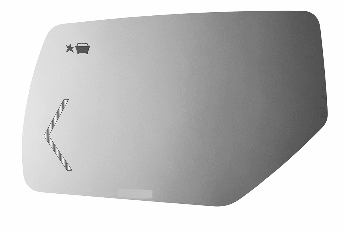 2017,2018,2019,2020 Chevrolet Suburban Driver Left Side Mirror Glass