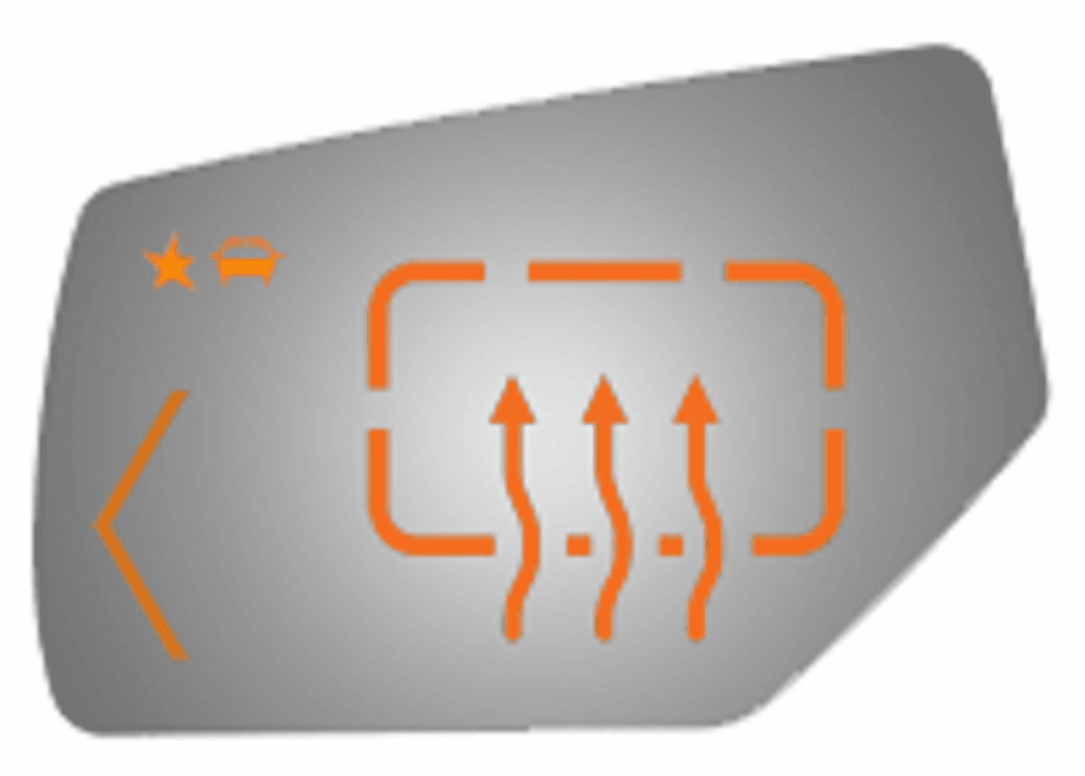 2017,2018,2019,2020 Chevrolet Suburban Driver Left Side Mirror Glass