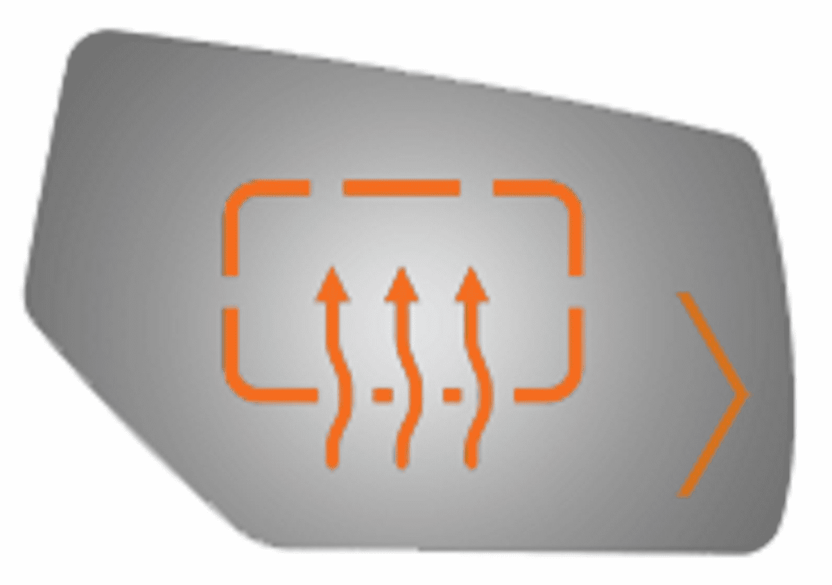 2017,2018,2019,2020 Chevrolet Suburban Passenger Right Side Mirror Glass