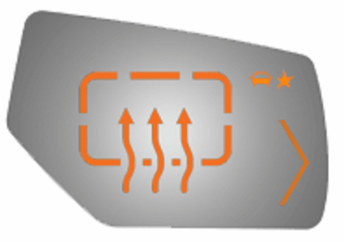 2017,2018,2019,2020 Chevrolet Suburban Passenger Right Side Mirror Glass