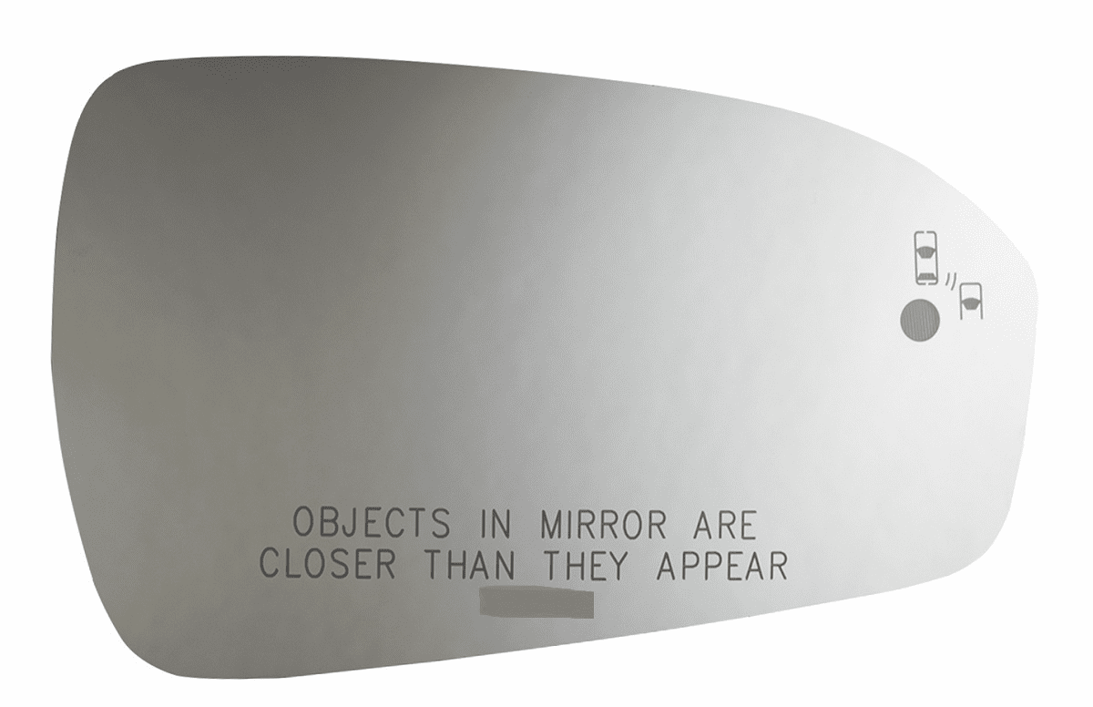 2017,2018,2019,2020 Ford Fusion Passenger Right Side Mirror Glass