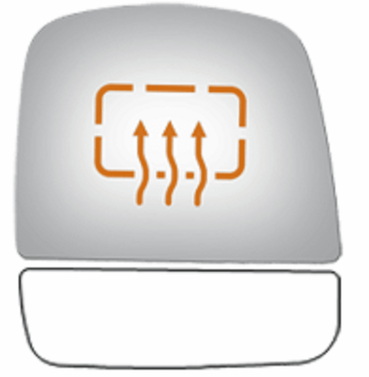 2017,2018,2019,2020 GMC Truck Savana Passenger Right Side Mirror Glass