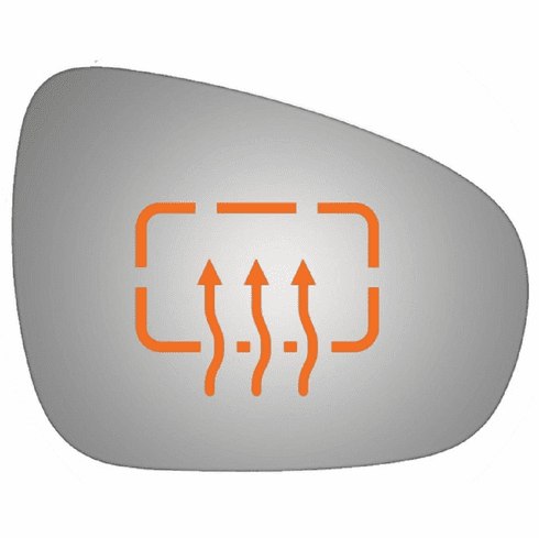 2017 Lexus IS200T Passenger Right Side Mirror Glass