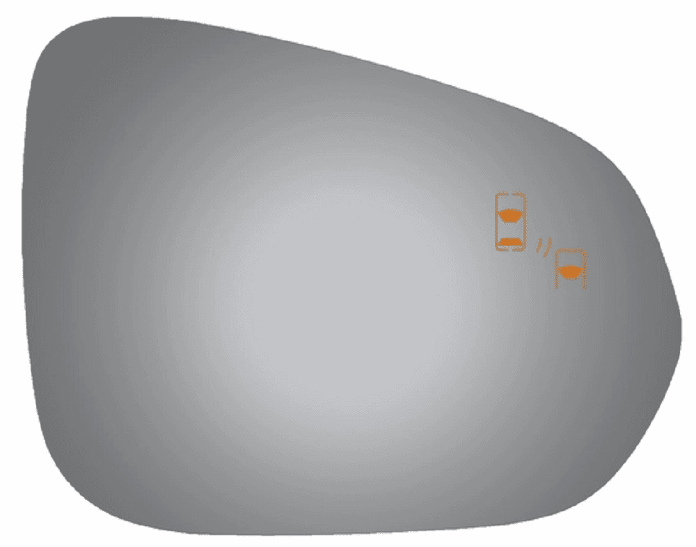 2017 Lexus NX300H Passenger Right Side Mirror Glass