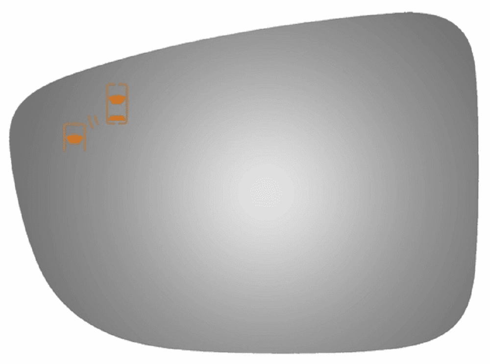 2017 Mazda 3 Driver Left Side Mirror Glass