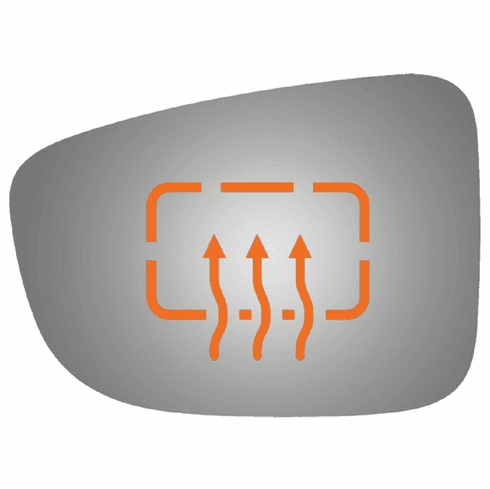 2017 Mazda 3 Driver Left Side Mirror Glass