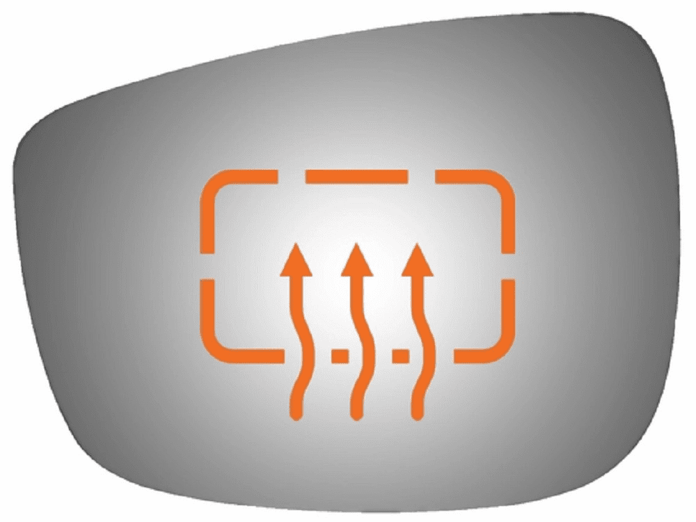 2017 Mazda CX-3 Driver Left Side Mirror Glass