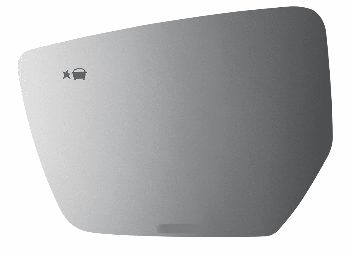 Chevrolet Impala 2018 2019 2020 Driver Left Side Mirror Glass Blind Spot Cross Path Icon