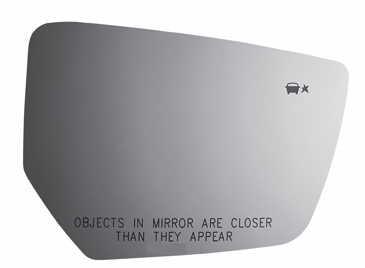 Chevrolet Impala 2018 2019 2020 Passenger Right Side Mirror Glass Blind Spot Cross Path Icon