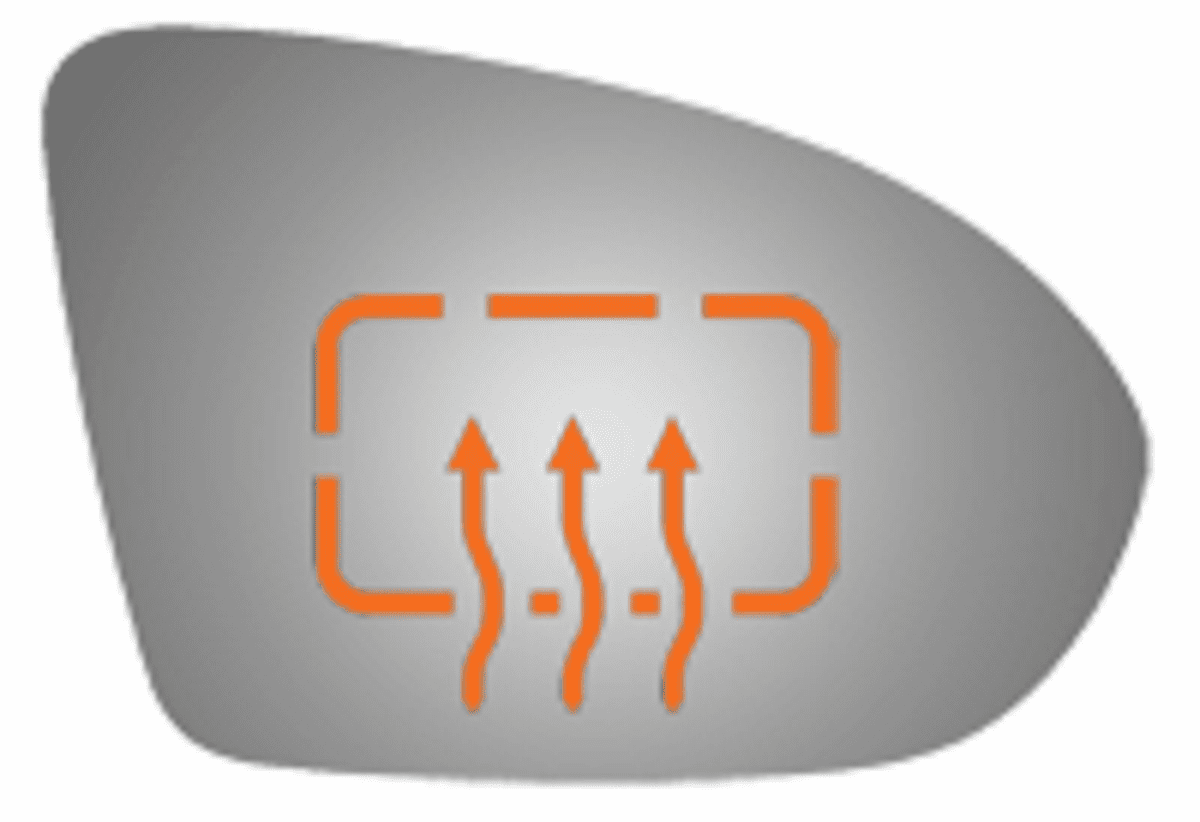 2018,2019 Chevrolet Cruze Passenger Right Side Mirror Glass