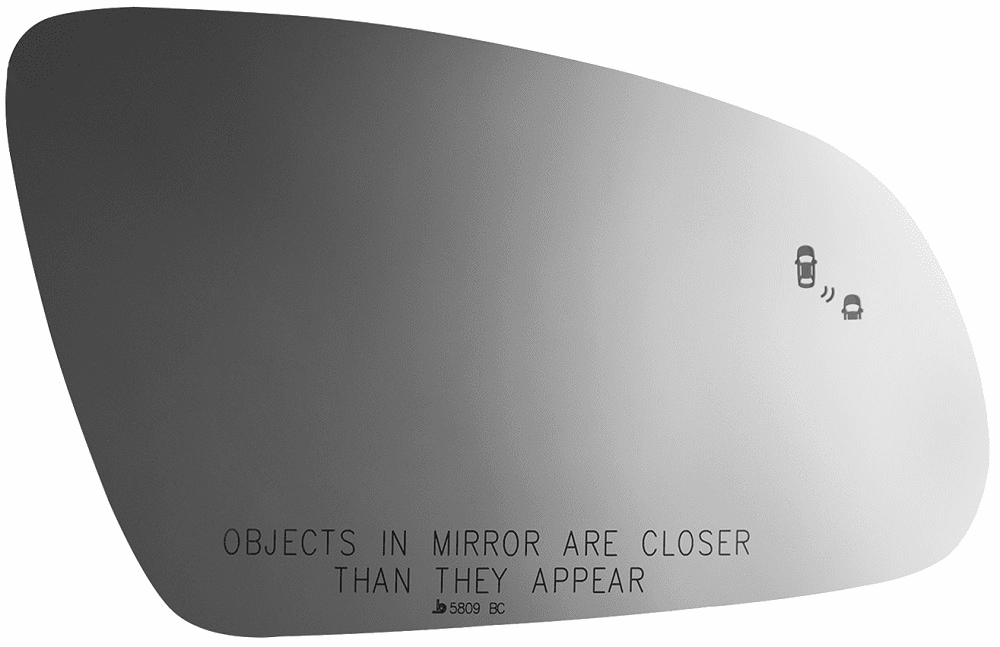 2018 Hyundai Kona Passenger Right Side Mirror Glass