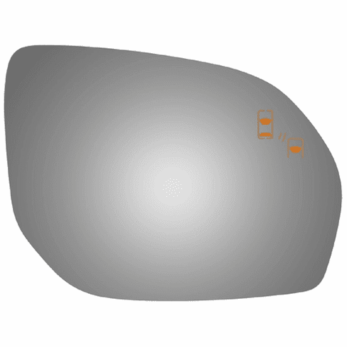 2018 Hyundai Santa Fe Passenger Right Side Mirror Glass