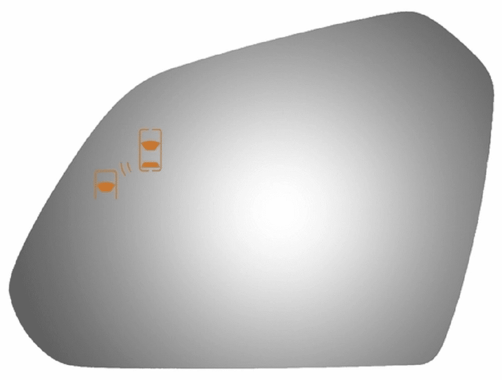 2018 Hyundai Sonata Driver Left Side Mirror Glass