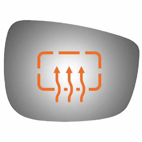 2018 Mazda CX-3 Passenger Right Side Mirror Glass