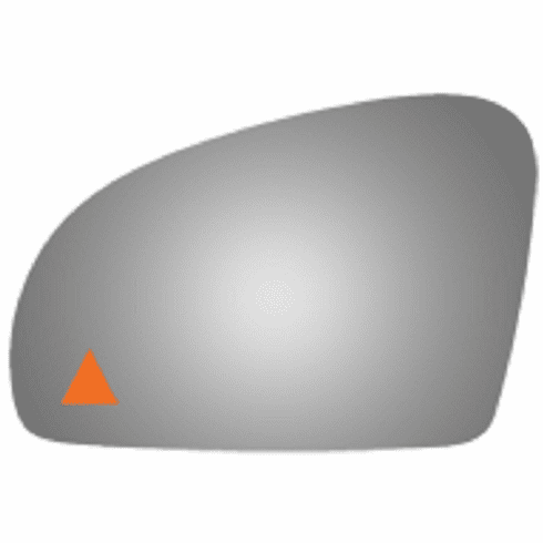 2018 Mercedes Benz SL65 Amg Driver Left Side Mirror Glass