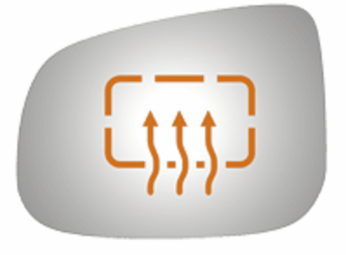 2018 Volvo V60 Driver Left Side Mirror Glass