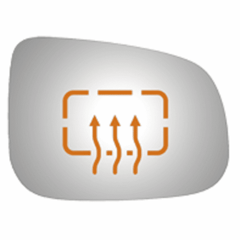 2018 Volvo V60 Passenger Right Side Mirror Glass