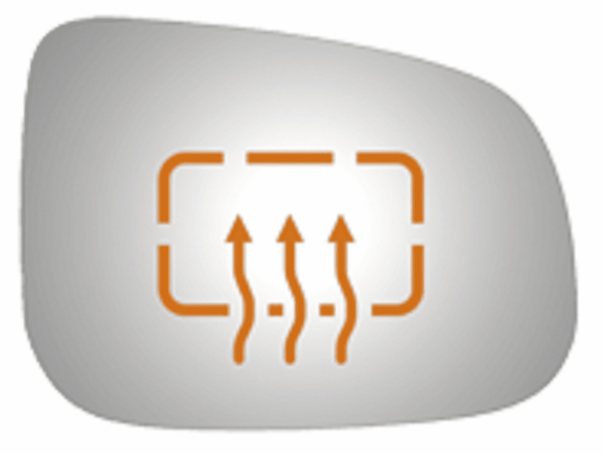 2018 Volvo V60 Passenger Right Side Mirror Glass