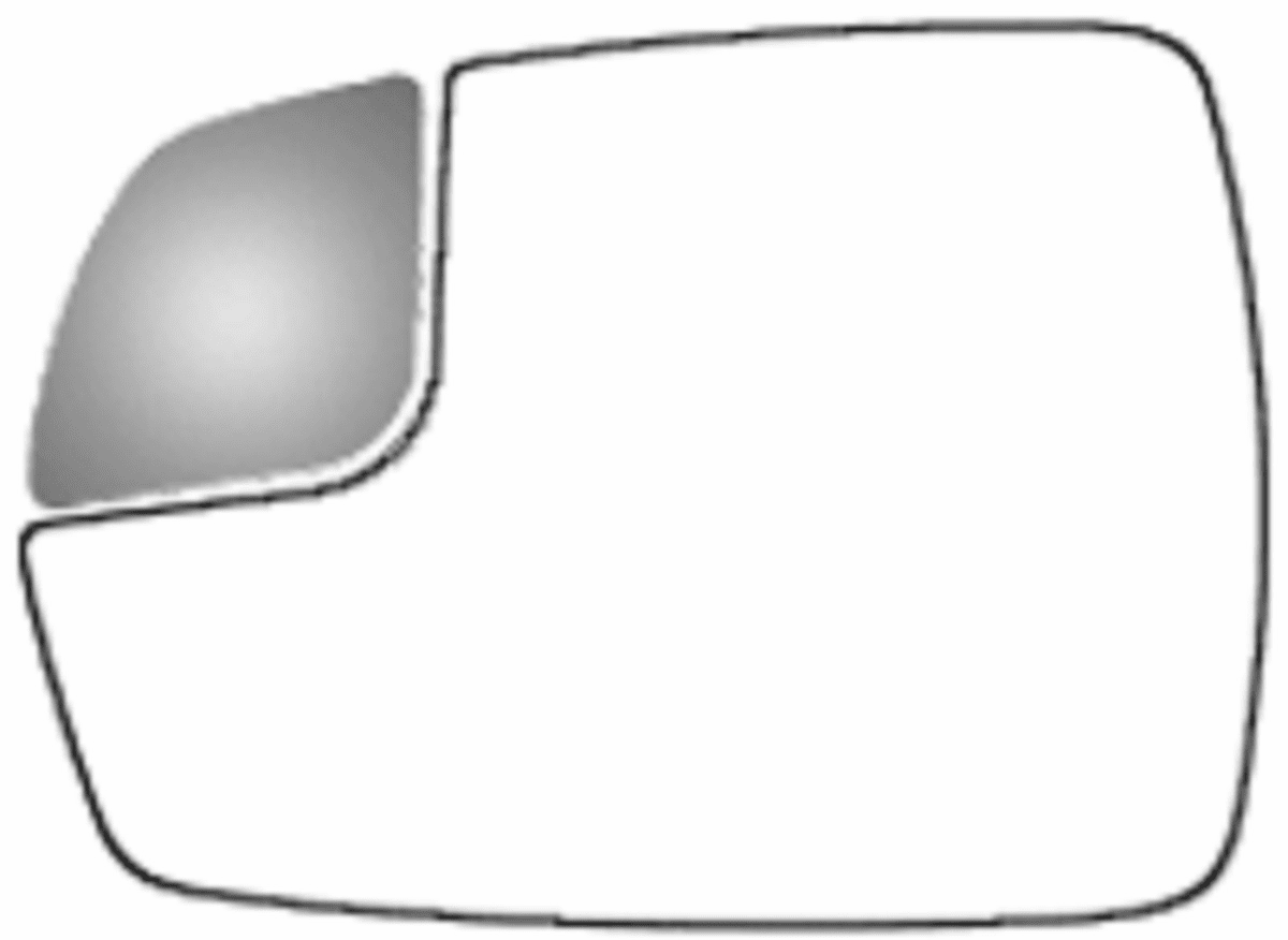 2019 Ford Ecosport Driver Left Side Mirror Glass