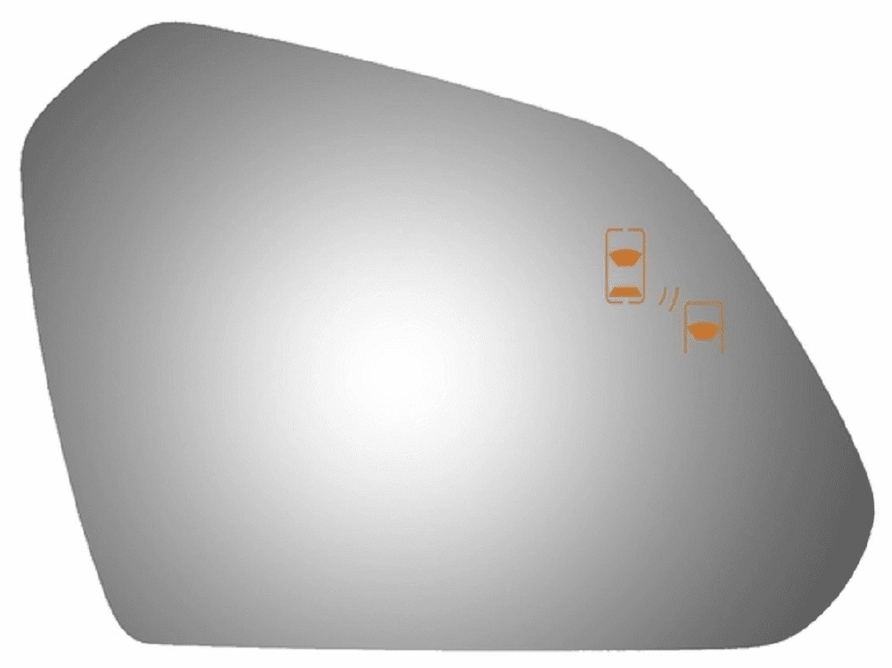 2019 Hyundai Sonata Passenger Right Side Mirror Glass