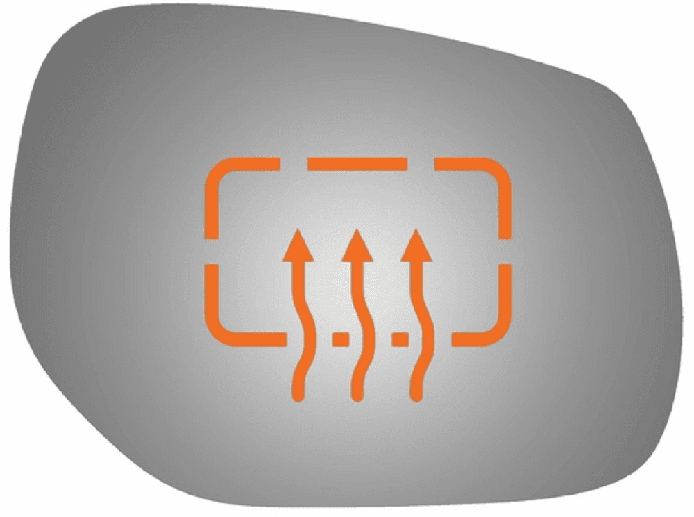 2019 Infiniti Q50 Passenger Right Side Mirror Glass