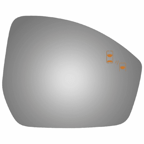 2019 Jaguar F-Pace Passenger Right Side Mirror Glass