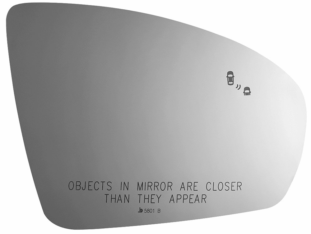 2019 KIA Cadenza Passenger Right Side Mirror Glass