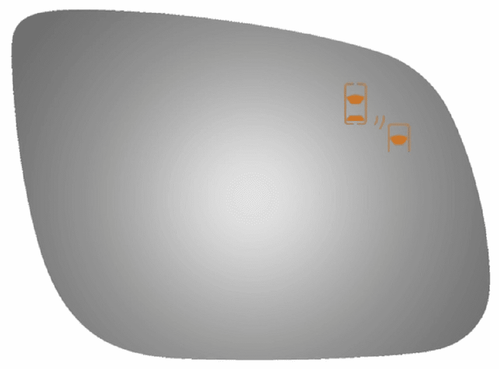 2019 KIA Sedona Passenger Right Side Mirror Glass