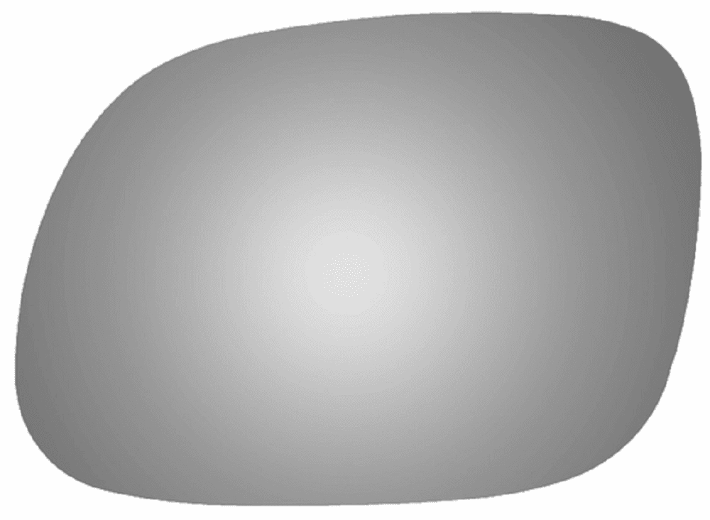 2019 KIA Soul Driver Left Side Mirror Glass