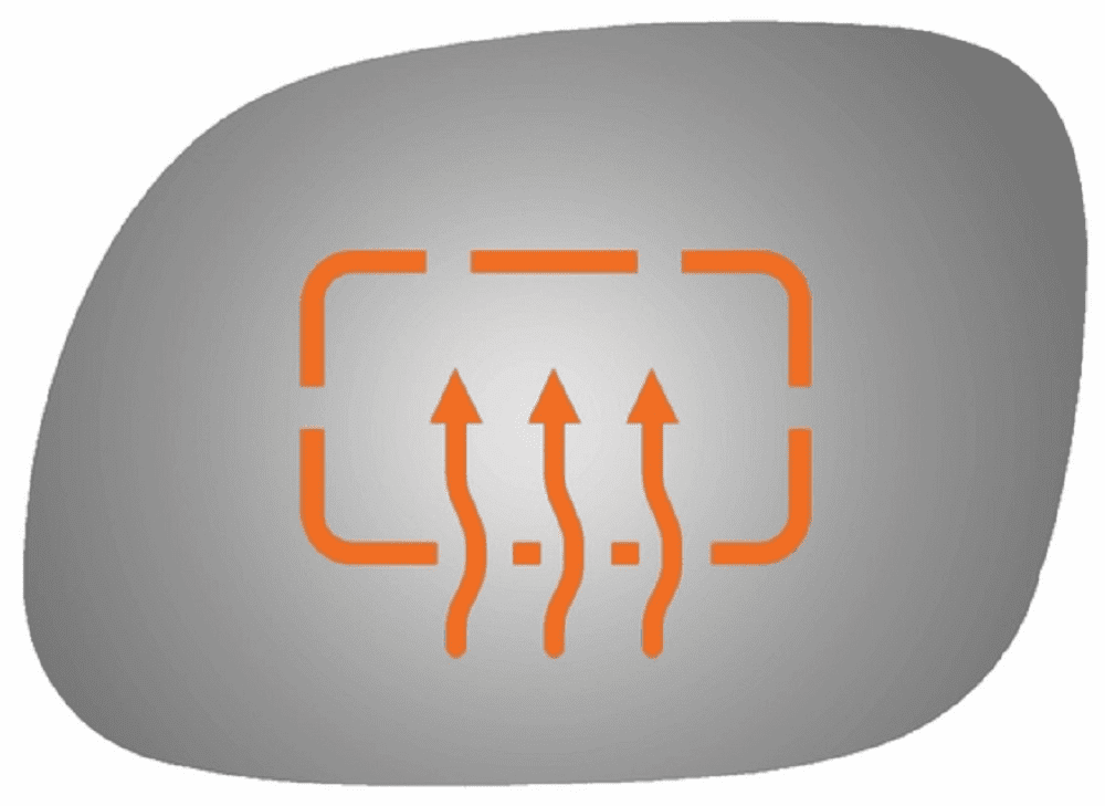 2019 KIA Soul Driver Left Side Mirror Glass