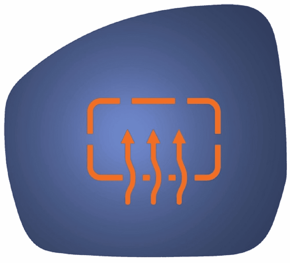 2019 Landrover Range Rover Driver Left Side Mirror Glass