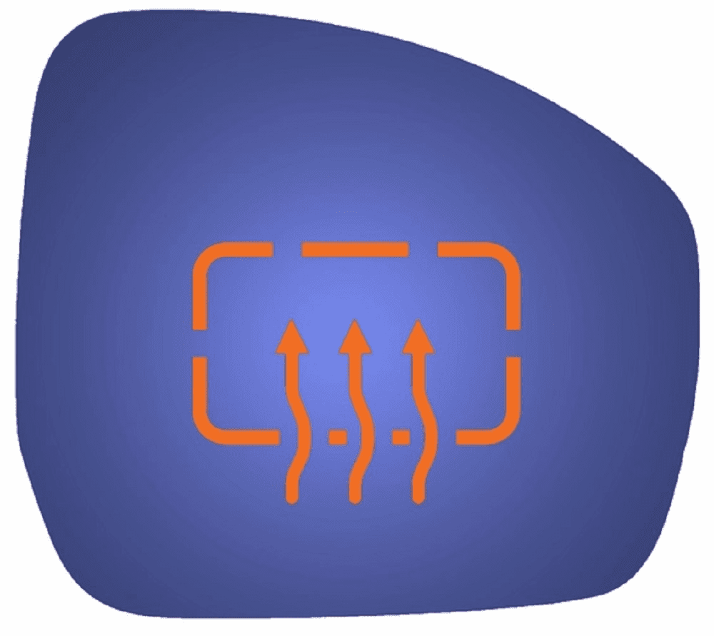 2019 Landrover Range Rover Passenger Right Side Mirror Glass