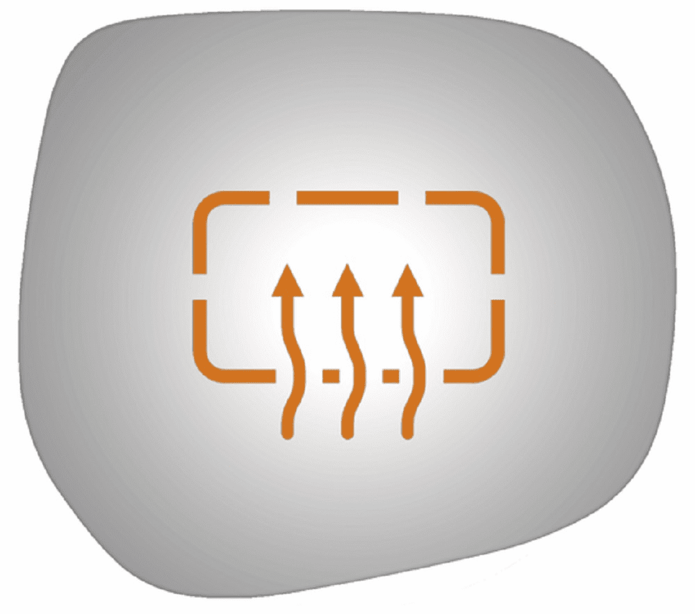 2019 Lexus GX460 Passenger Right Side Mirror Glass