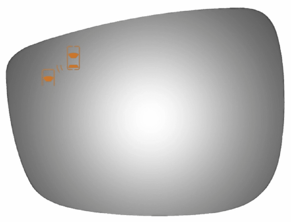 2019 Mazda CX-3 Driver Left Side Mirror Glass