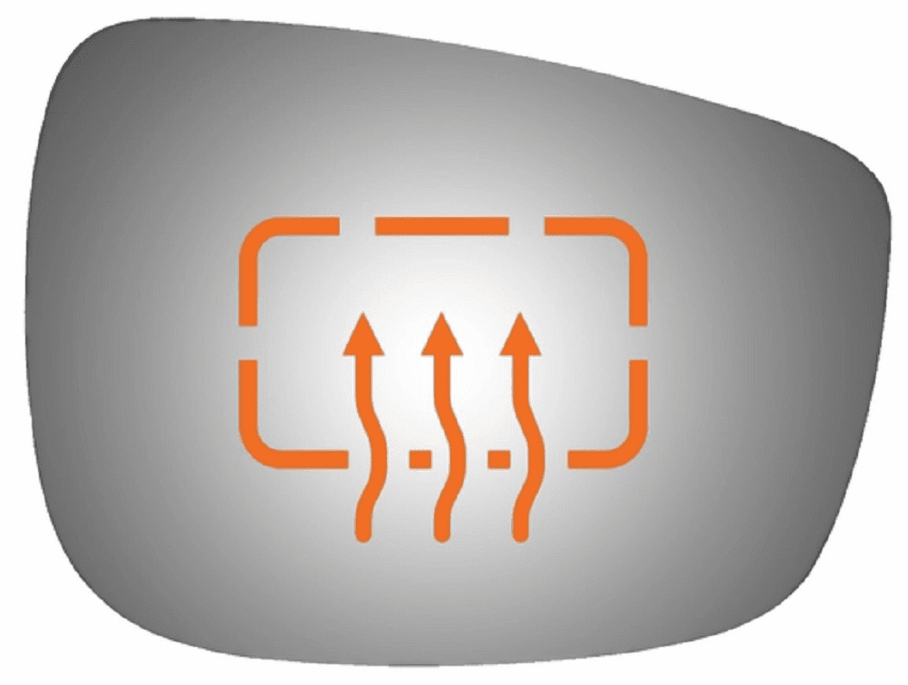 2019 Mazda CX-3 Passenger Right Side Mirror Glass