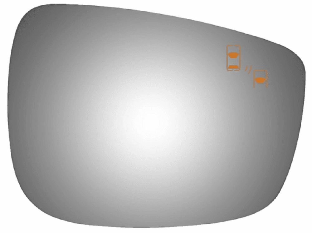 2019 Mazda CX-3 Passenger Right Side Mirror Glass