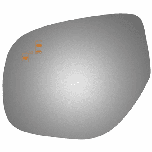 2019 Mitsubishi Outlander Sport Driver Left Side Mirror Glass
