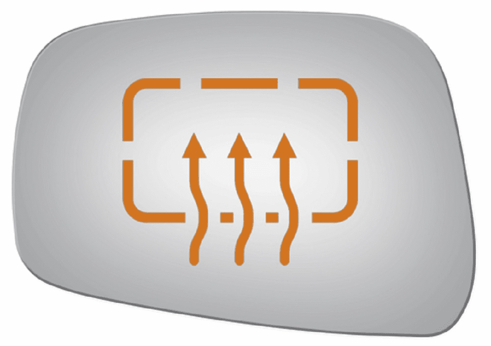 2019 Nissan Frontier Driver Left Side Mirror Glass