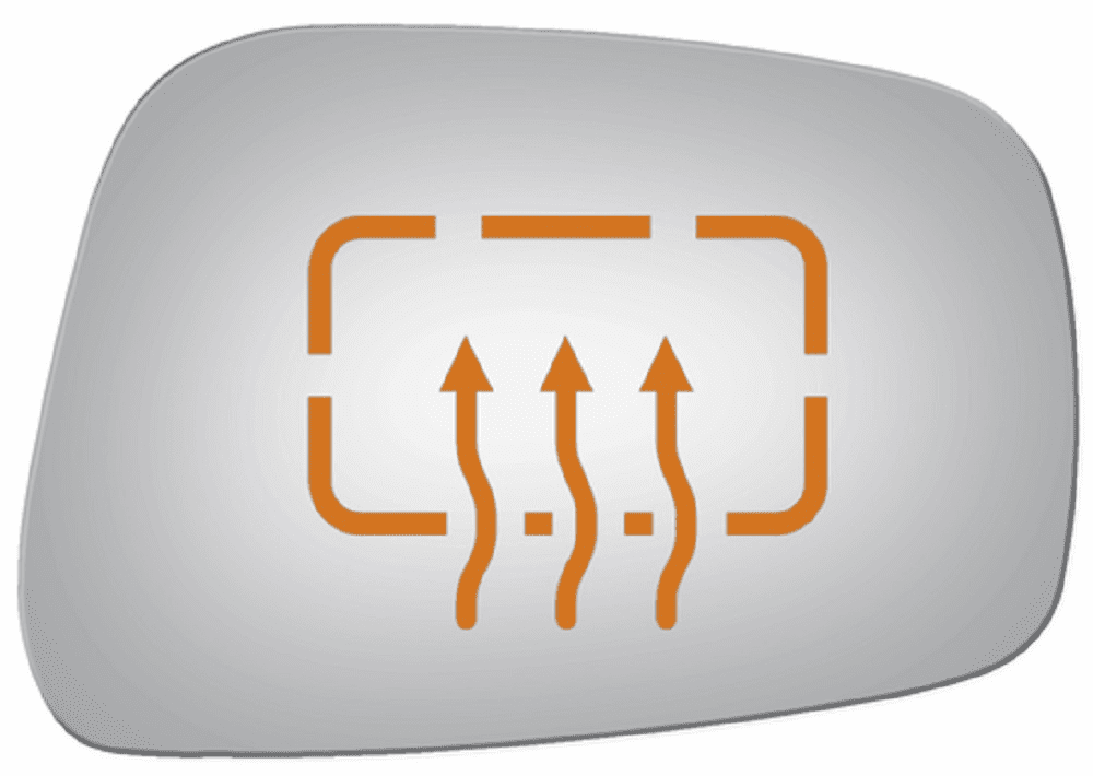 2019 Nissan Frontier Passenger Right Side Mirror Glass