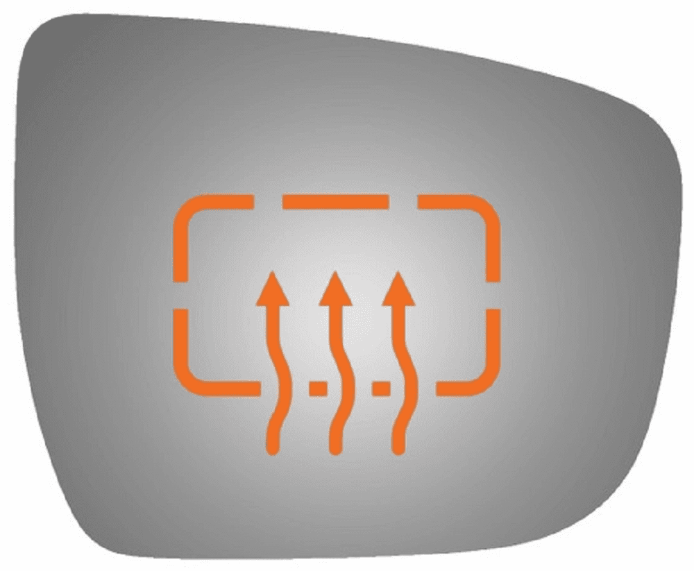 2019 Nissan Pathfinder Passenger Right Side Mirror Glass