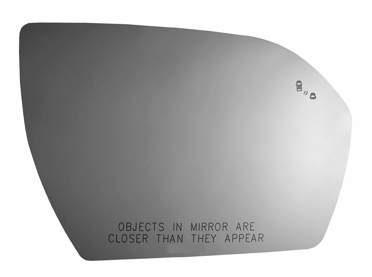 Ford Expedition 2020 2021 2022 2023 2024 Right Passenger Side Mirror Glass Blind Spot Icon