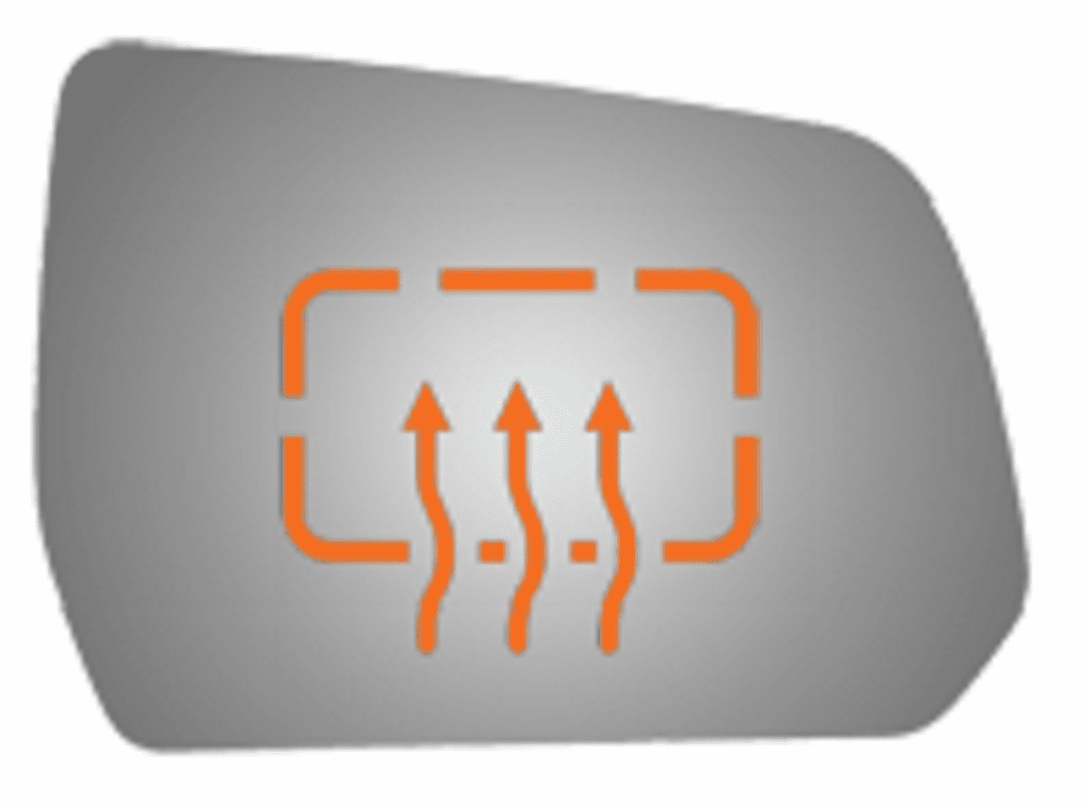 2020 GMC Acadia Passenger Right Side Mirror Glass