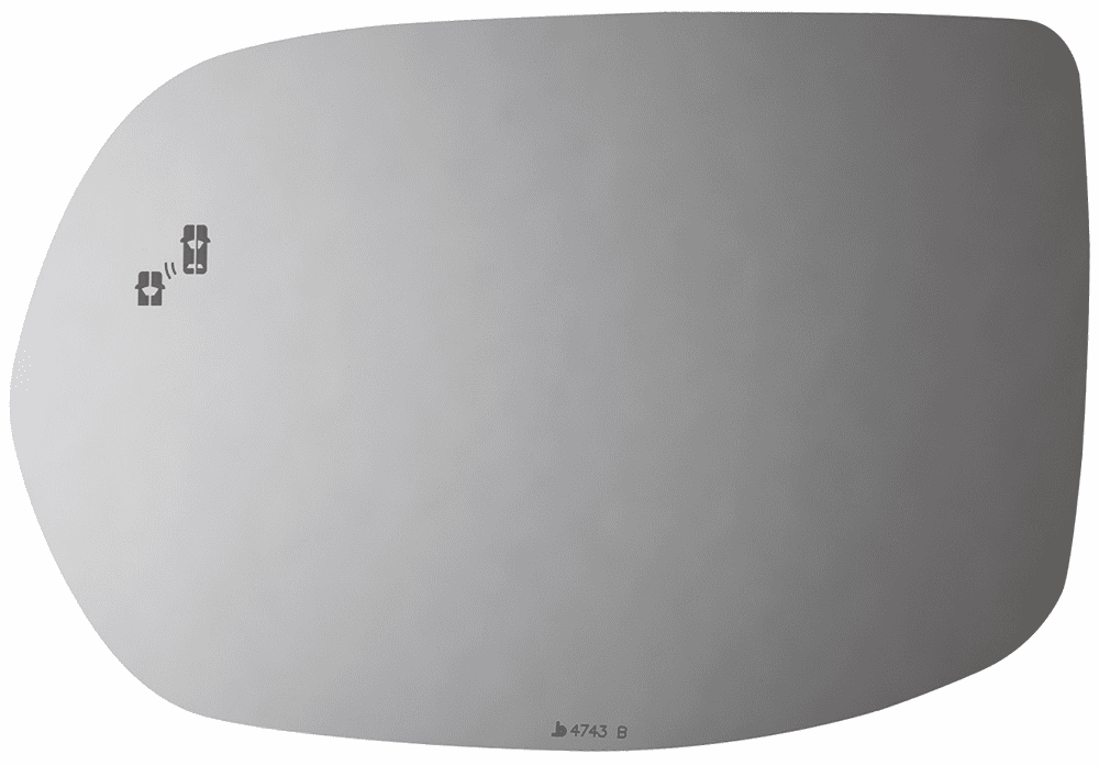 2020 Honda Civic Driver Left Side Mirror Glass