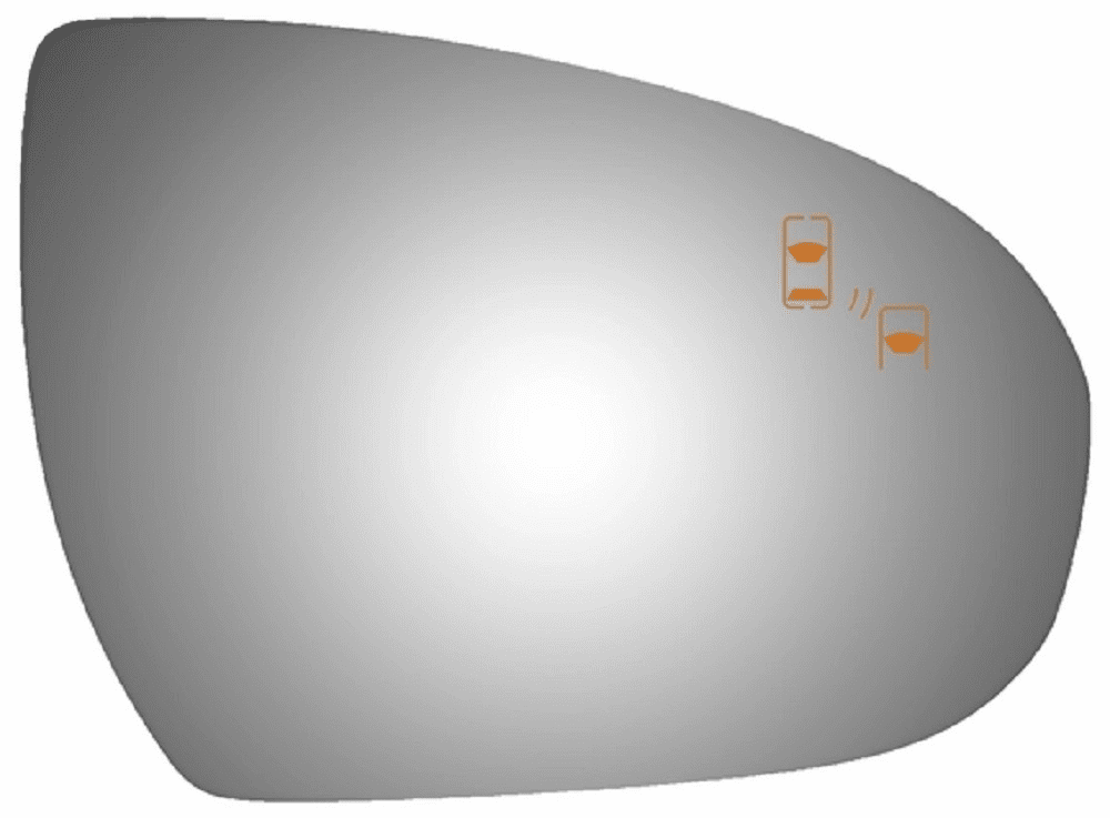 2020 Hyundai Tucson Passenger Right Side Mirror Glass
