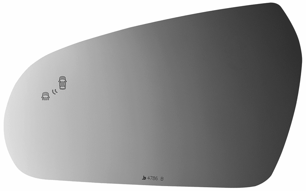 2020 Hyundai Veloster Driver Left Side Mirror Glass