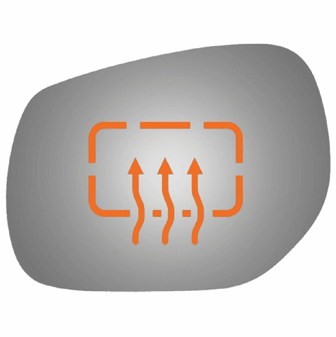 2020 Infiniti Q60 Driver Left Side Mirror Glass