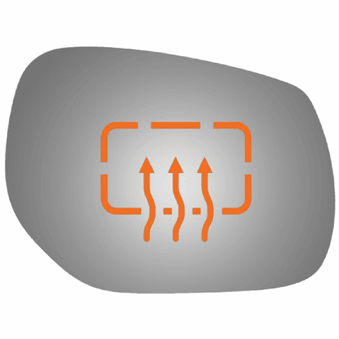 2020 Infiniti Q60 Passenger Right Side Mirror Glass