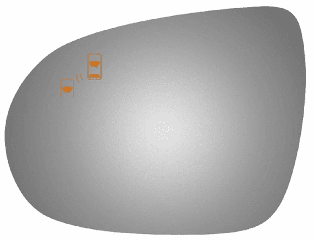 2020 KIA Sorento Driver Left Side Mirror Glass